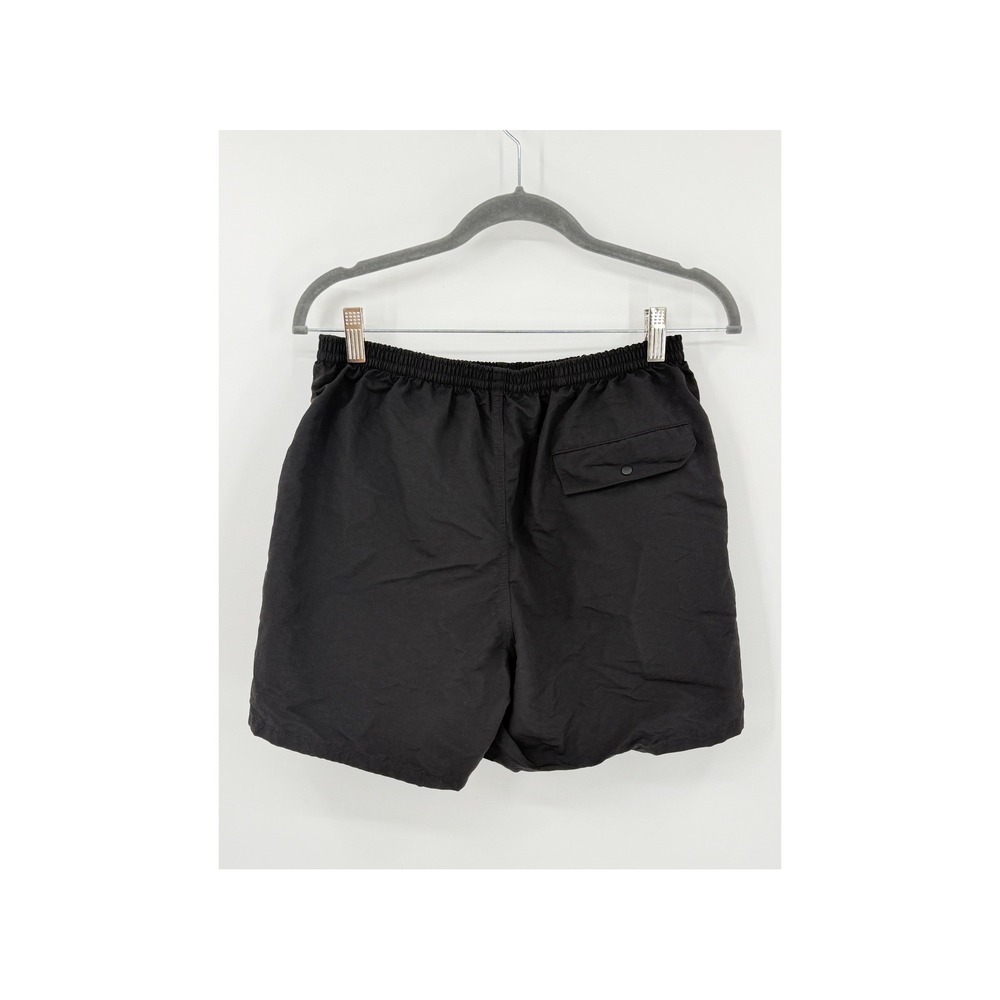 Patagonia Baggies Shorts Mens Small Black NetPlus Recycled Nylon 5 Inch Inseam - Picture 2 of 9